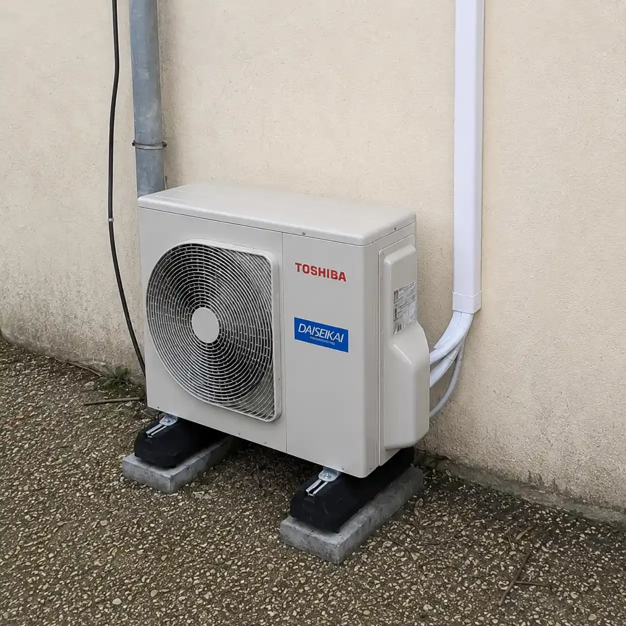 Image installation pompe a chaleur 3 services pompe a chaleur